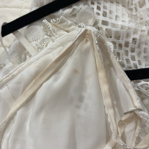 PatBO Flowered Embroidered Mini Dress - Picture 7 of 8